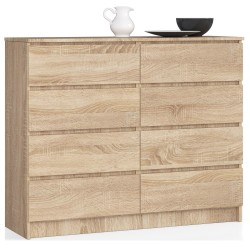 KOMODA K140 8SZ CLP PK DĄB SONOMA