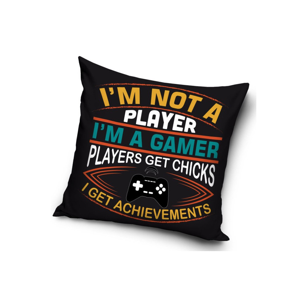 Gamer decorative pillow 40*40 cm