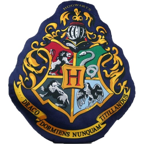 Harry Potter Arms shaped pillow, decorative pillow 31x28 cm