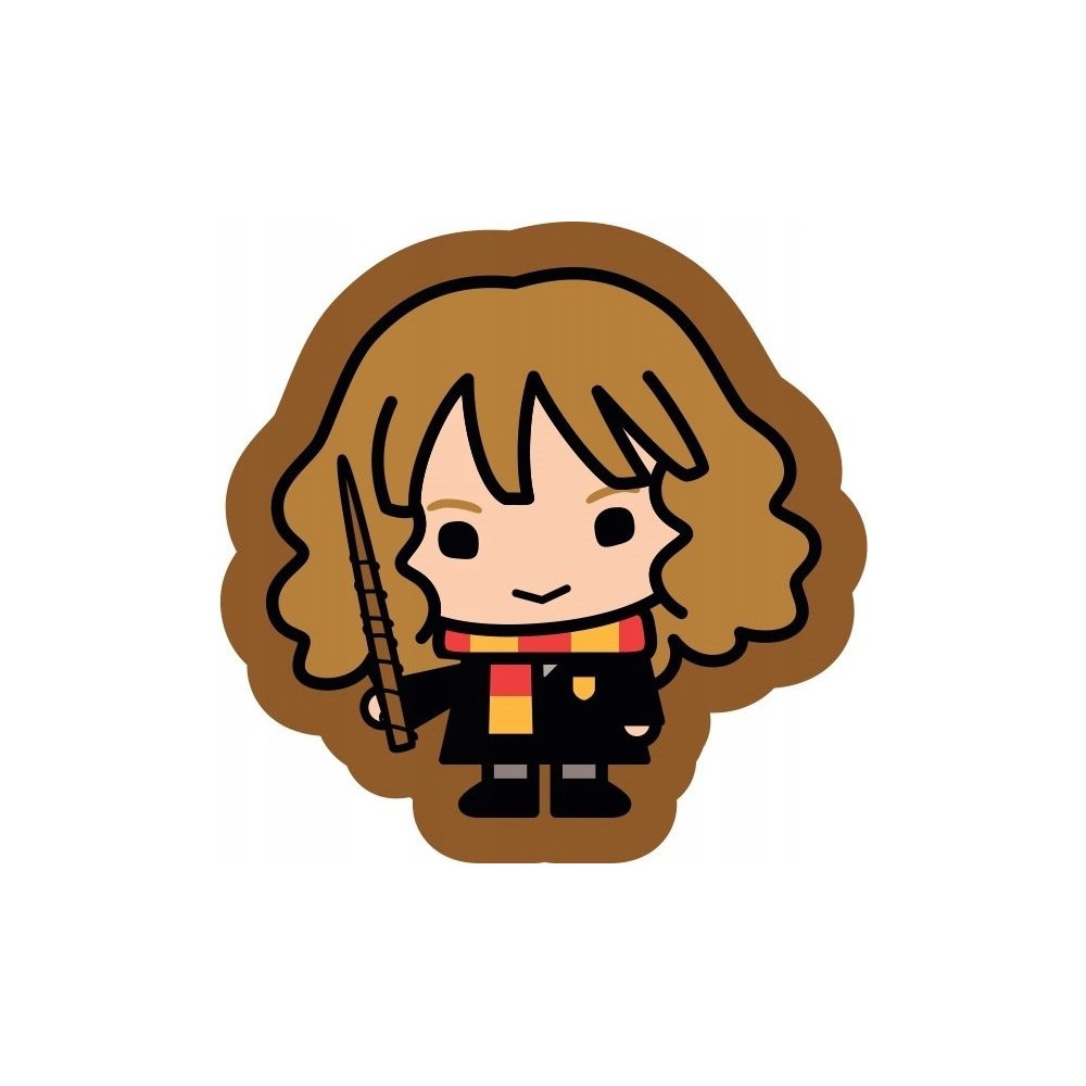 Harry Potter Hermiona Hermione shaped pillow, decorative pillow 45x43 cm