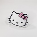 Hello Kitty Pink Bow shaped decorative pillow 28x36 cm Velour
