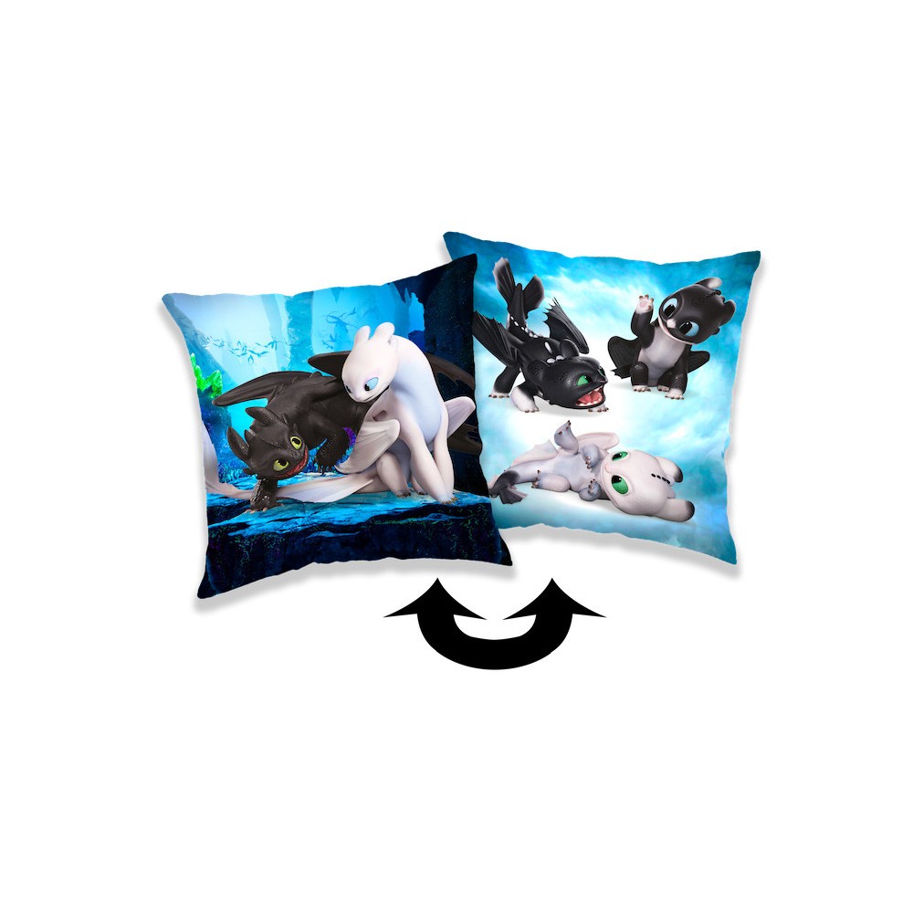 How To Train Your Dragon Babies decorative pillow 40x40 cm
