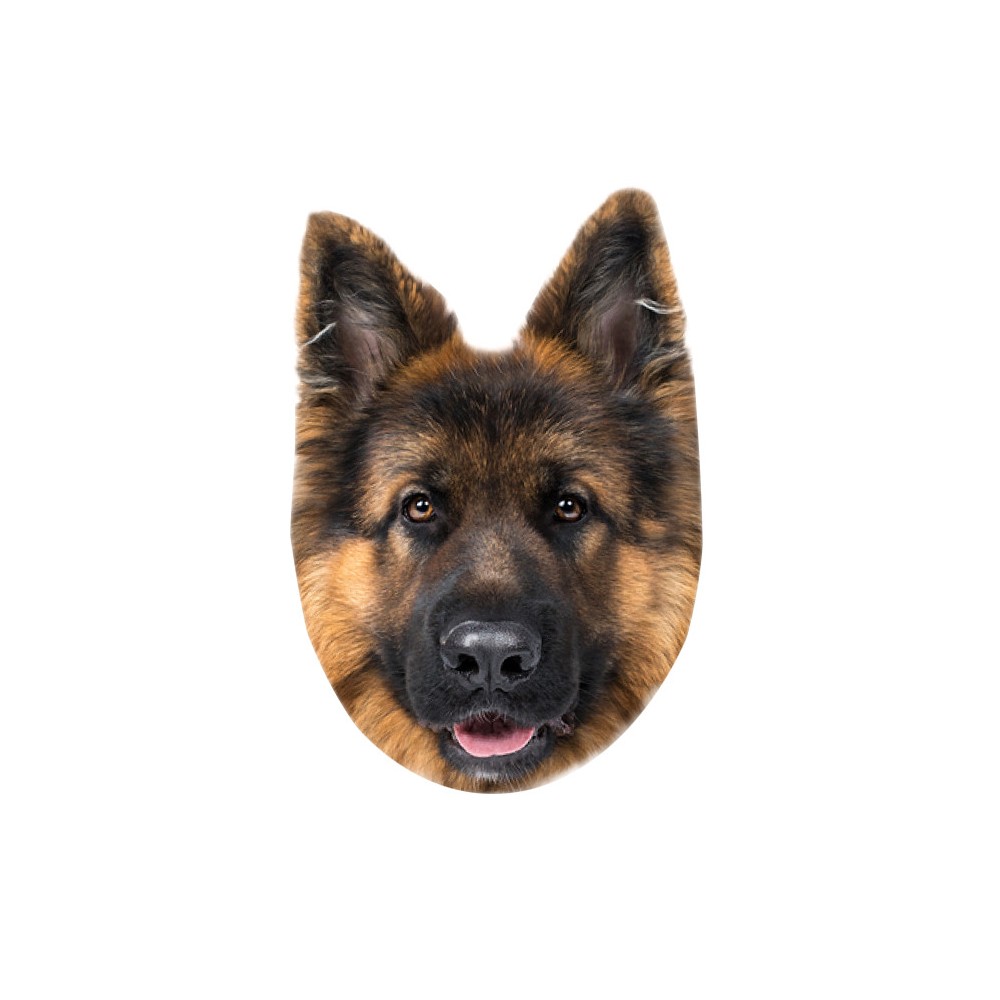Dog German Shepherd decorative pillow 32x36 cm