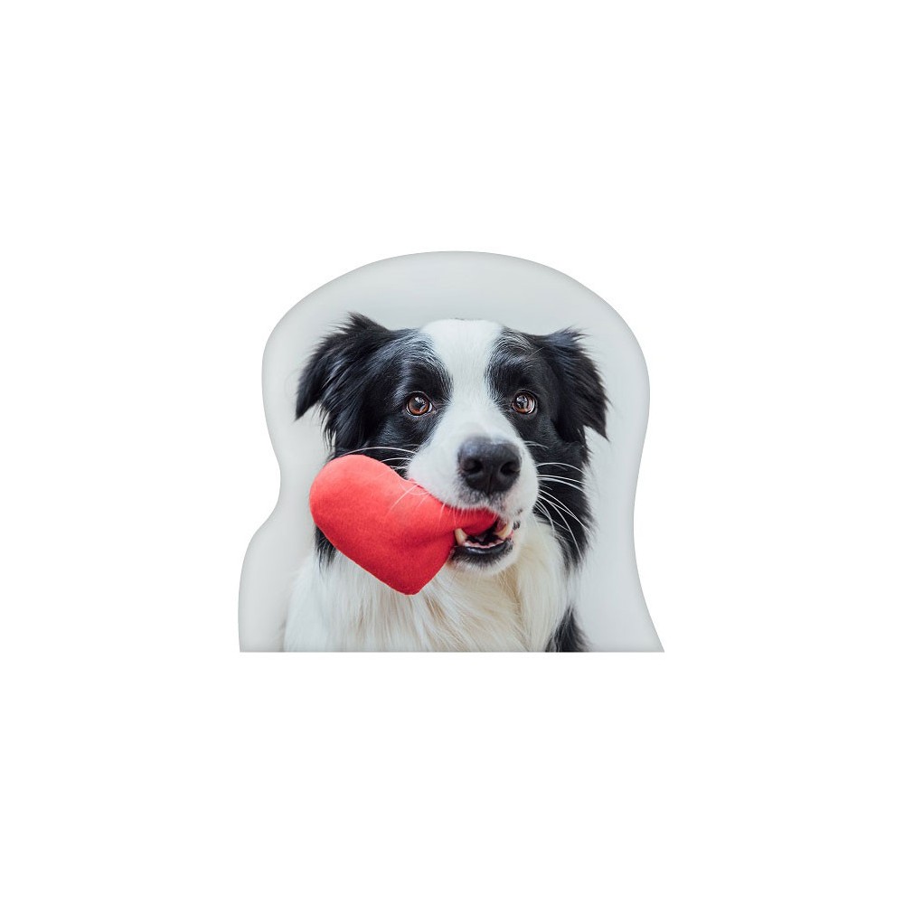 Dog Heart  decorative cushion 31x31 cm