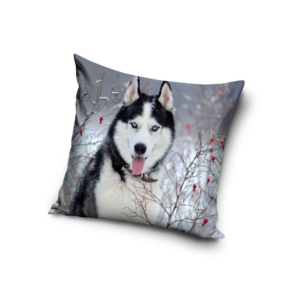 Dog decorative pillow 40x40 cm