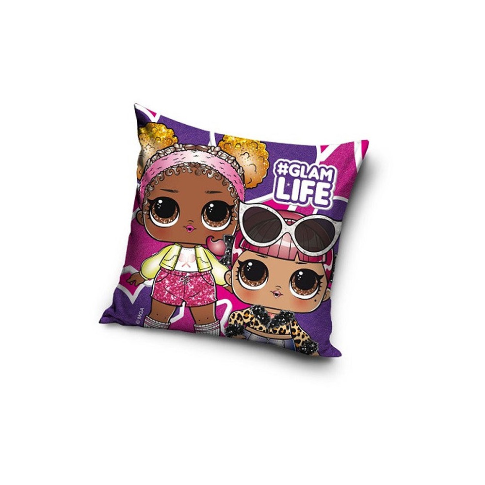 LOL Surprise Glam Life decorative pillow 40x40 cm