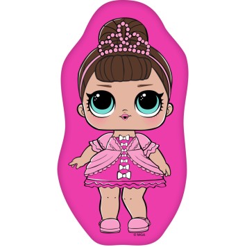 LOL Surprise shaped decorative pillow 19x39 cm