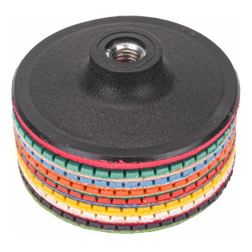 TARCZA DIAMENTOWA ZESTAW DO SZLIFOWANIA GRESU DYSK PM-DPP-100TM