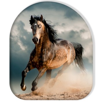Horses Wild Stallion decorative pillow 37x33 cm