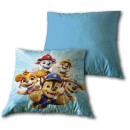 Paw Patrol Let's Go decorative pillow with removable cover 35x35 cm Velour