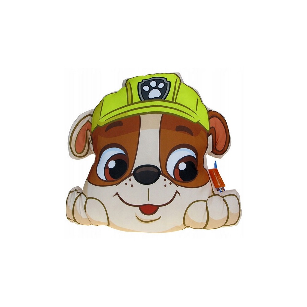 Paw Patrol Rubble decorative pillow 40x37 cm Velour