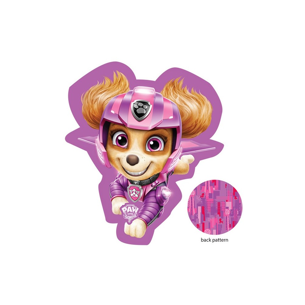 Paw Patrol Skye shape cushion, decorative pillow 40*38 cm