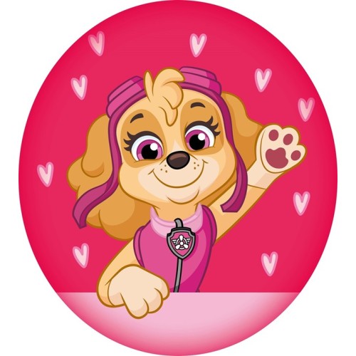 Paw Patrol Skye Heart shape pillow, decorative pillow 37x34 cm