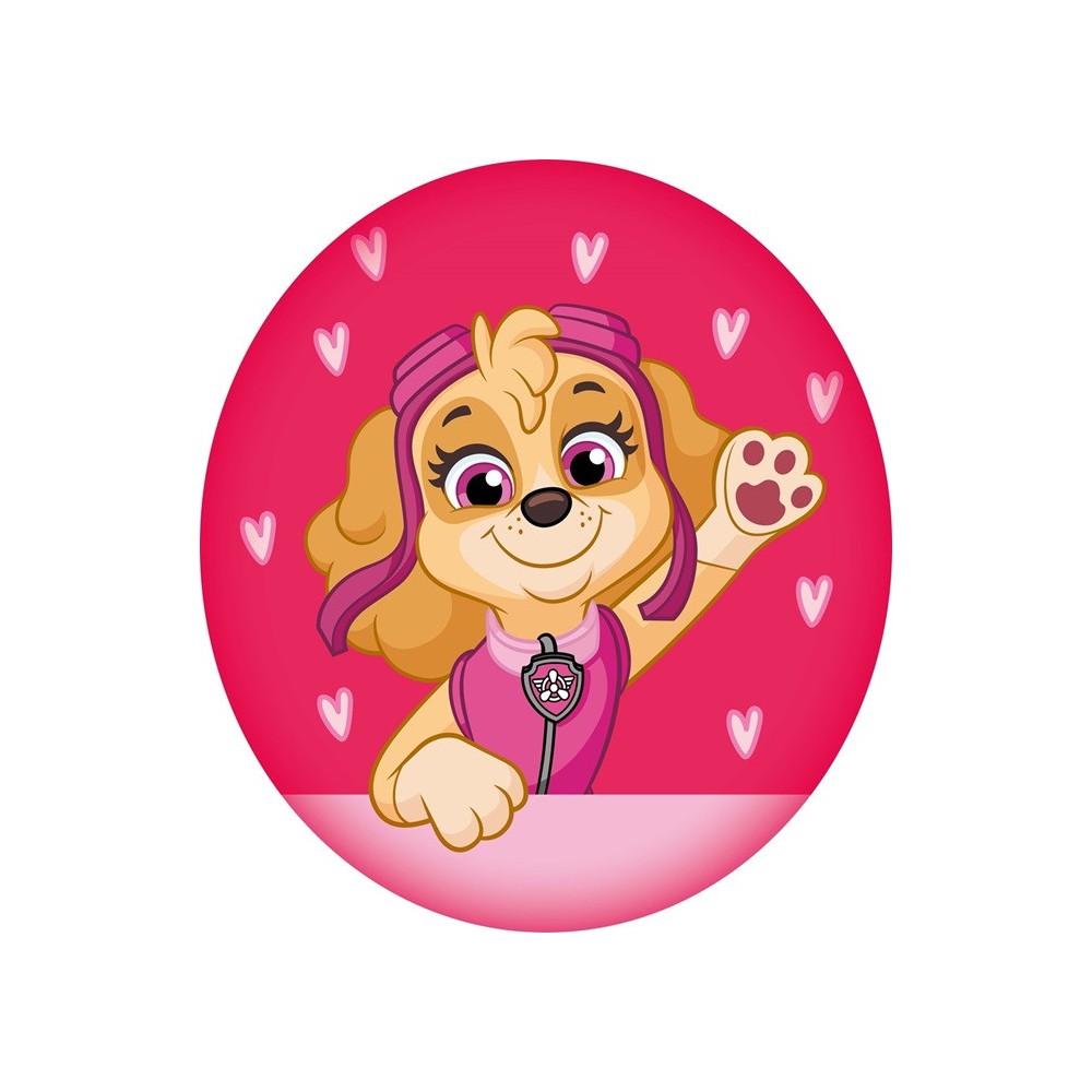 Paw Patrol Skye Heart shape pillow, decorative pillow 37x34 cm