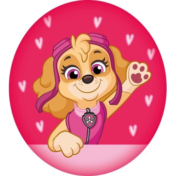 Paw Patrol Skye Heart shape pillow, decorative pillow 37x34 cm