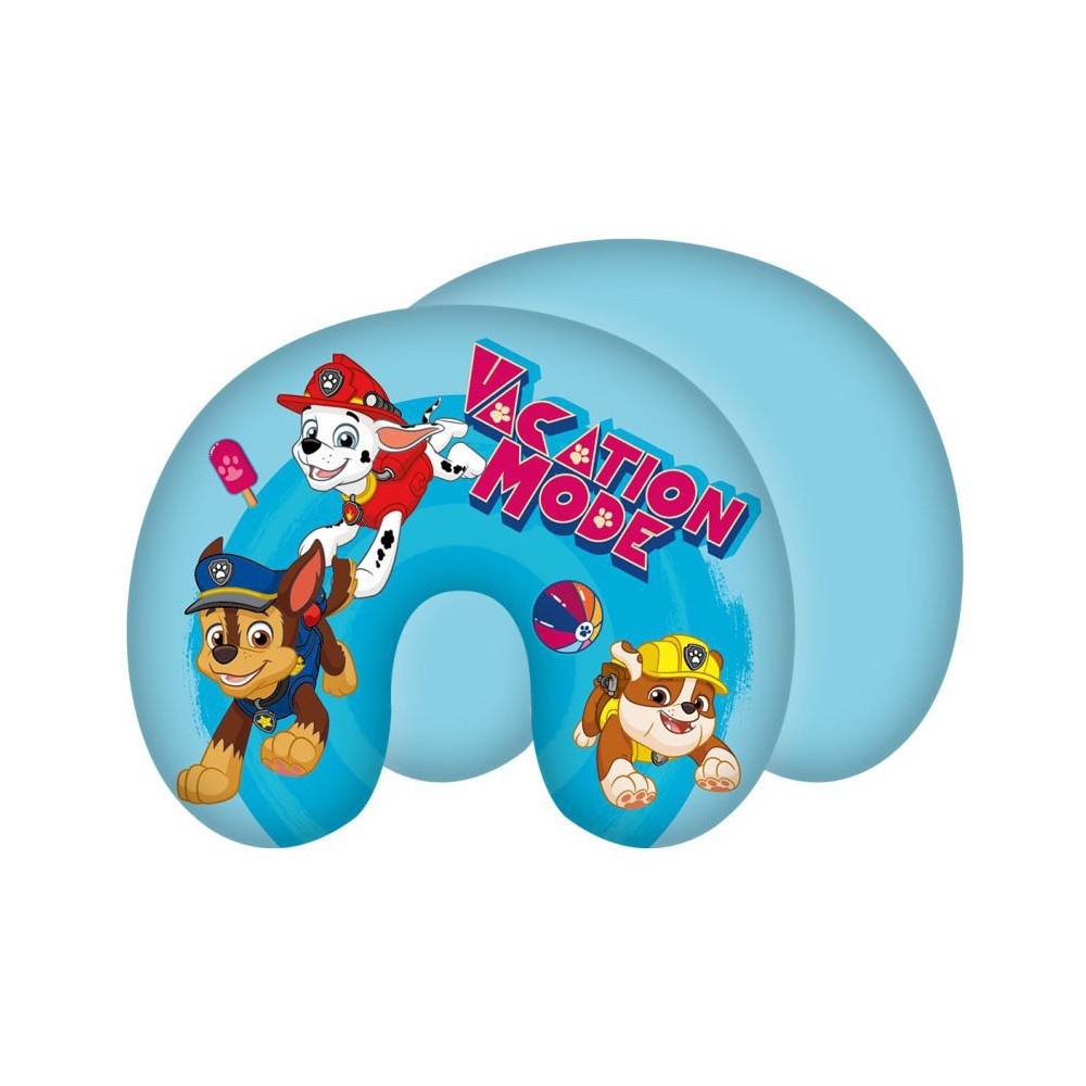 Paw Patrol Vacation travel pillow, neck pillow