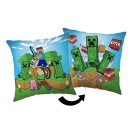 Minecraft Creeper Chaos decorative pillow 40x40 cm