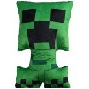 Minecraft Creeper shaped cushion, decorative pillow 27x40 cm Velour
