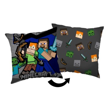 Minecraft Creeper Survival mode decorative pillow 40x40 cm