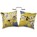 Minions Banana cushion, decorative cushion 40*40 cm