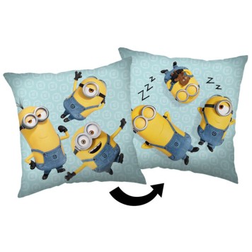 Minions Club Cushion, Decorative Cushion 40x40 cm