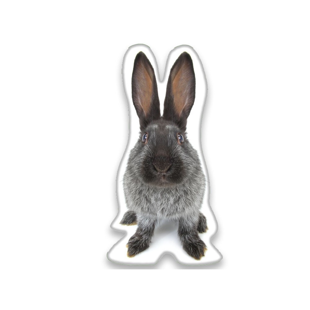 Rabbit s-shaped decorative pillow 22*36 cm