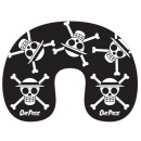 One Piece Black Skull travel pillow, neck pillow