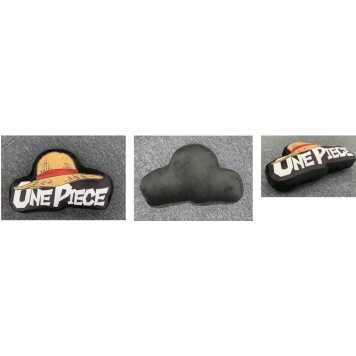 One Piece Hat velvet decorative pillow