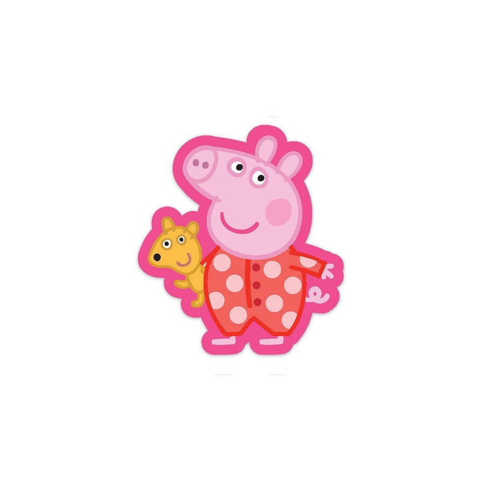 Peppa Pig Sleep shape pillow, decorative pillow 31x34 cm