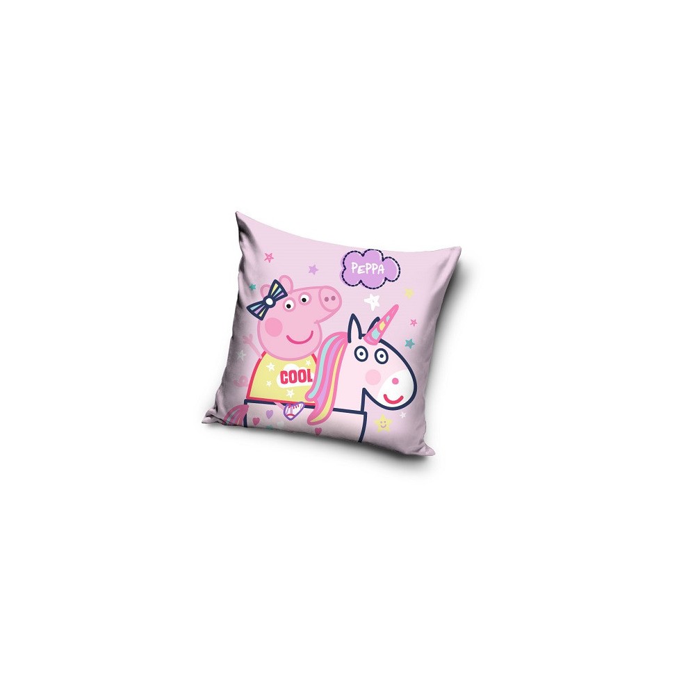 Peppa Pig Unicorn decorative pillow 40x40 cm