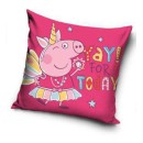 Peppa Pig Yay decorative pillow, 40x40 cm