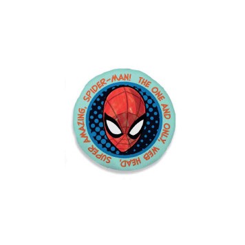 Spiderman Web Head decorative pillow 35x35 cm Velvet