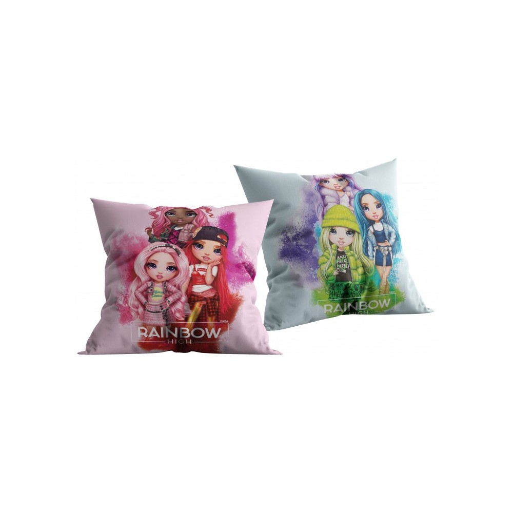 Rainbow High Team pillow, decorative pillow 40x40 cm