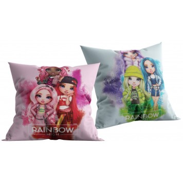 Rainbow High Team pillow, decorative pillow 40x40 cm