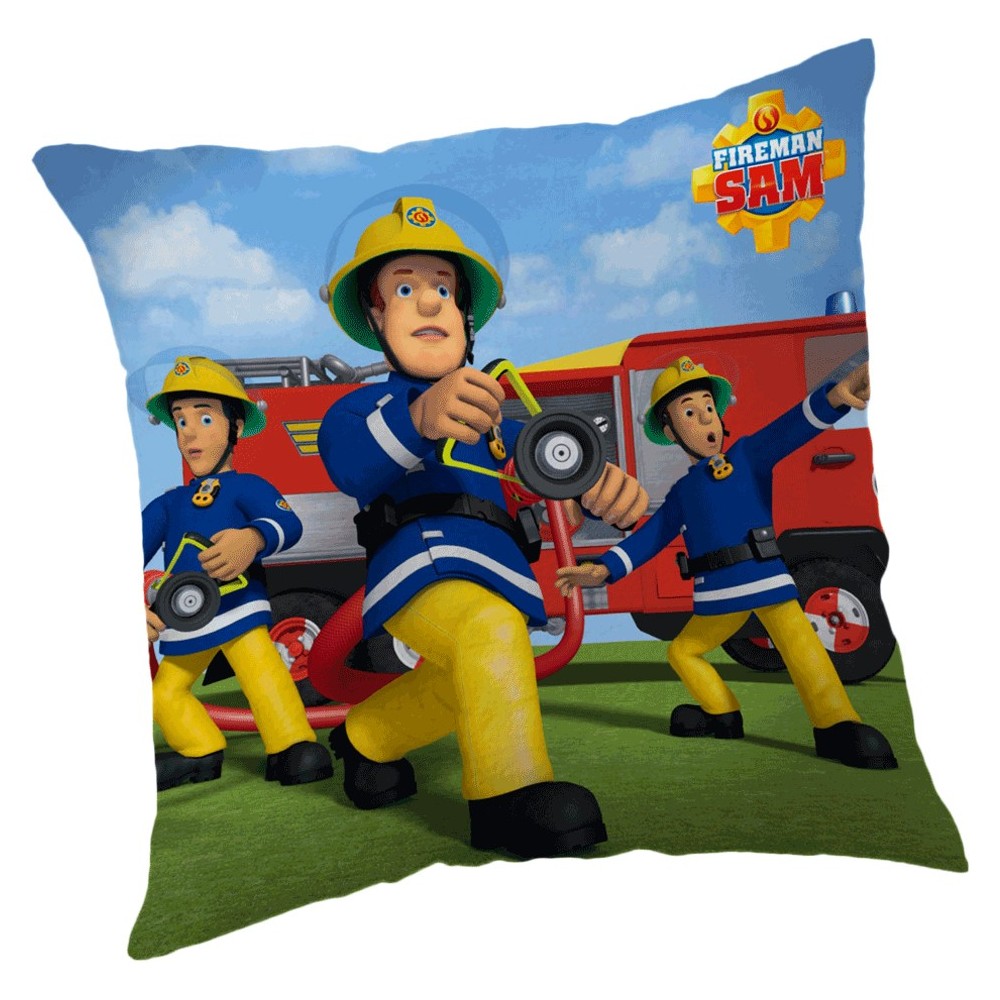 Fireman Sam Team decorative pillow 40x40 cm