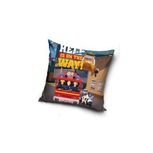 Fireman Sam Way decorative pillow 40x40 cm