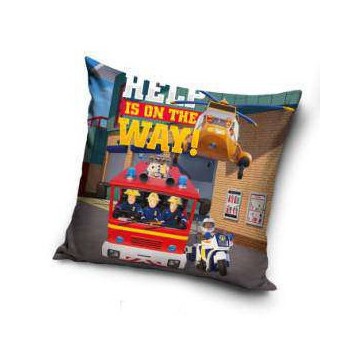 Fireman Sam Way decorative pillow 40x40 cm