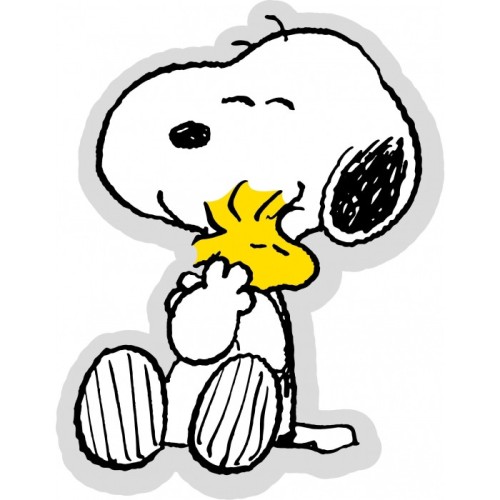 Snoopy Hug decorative pillow 38x30 cm