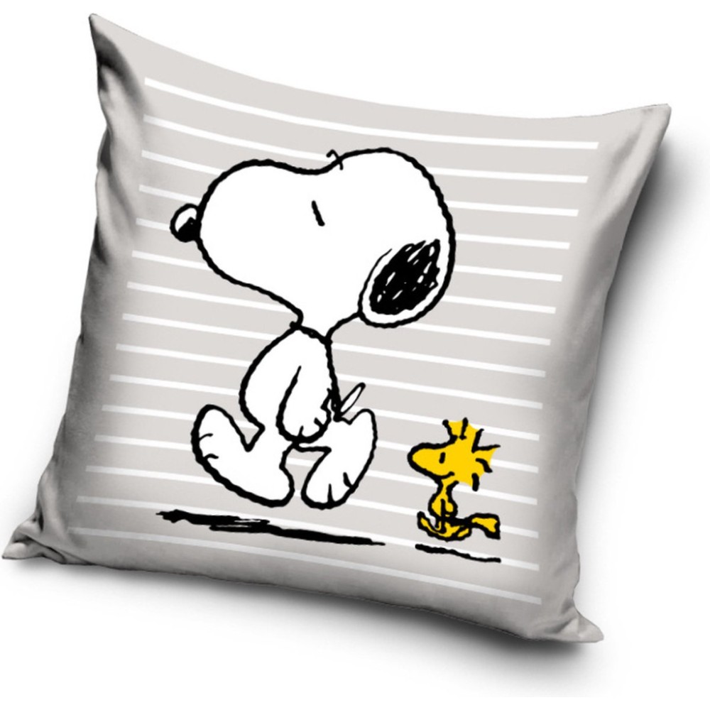 Snoopy Woodstock decorative pillow 40x40 cm Velour