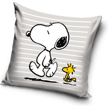 Snoopy Woodstock decorative pillow 40x40 cm Velour