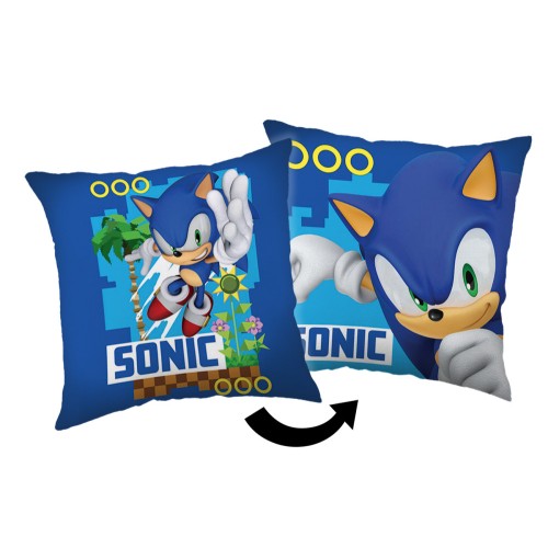 Sonic the Hedgehog Coin Chase decorative pillow 40x40 cm