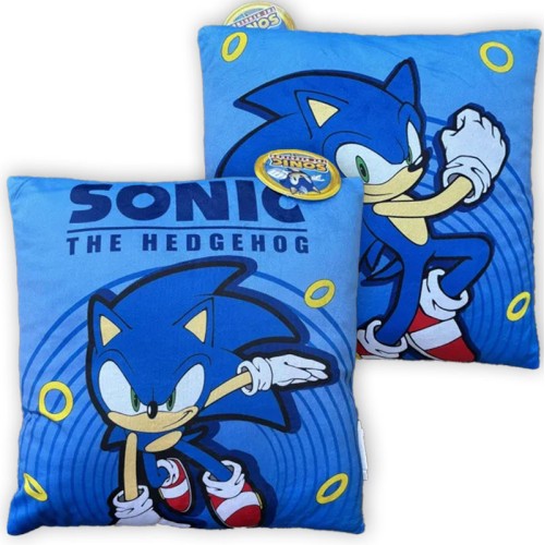 Sonic the Hedgehog Hyper Dash decorative pillow 38x38 cm Velour