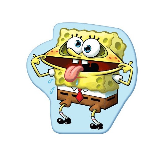 SpongeBob Crazy decorative pillow 40x40 cm