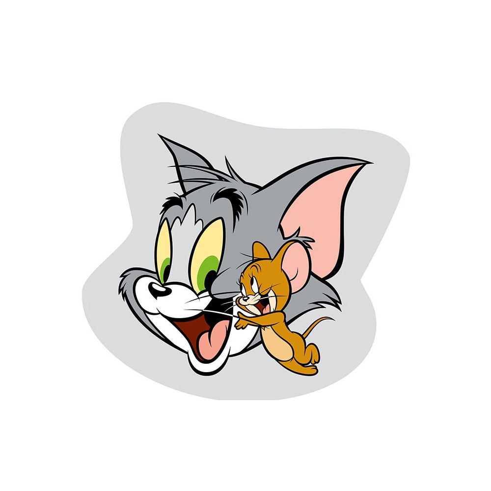 Tom and Jerry shape pillow, decorative pillow 32*32 cm