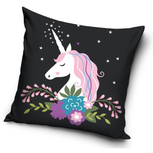 Unicorn Flower decorative pillow 40x40 cm