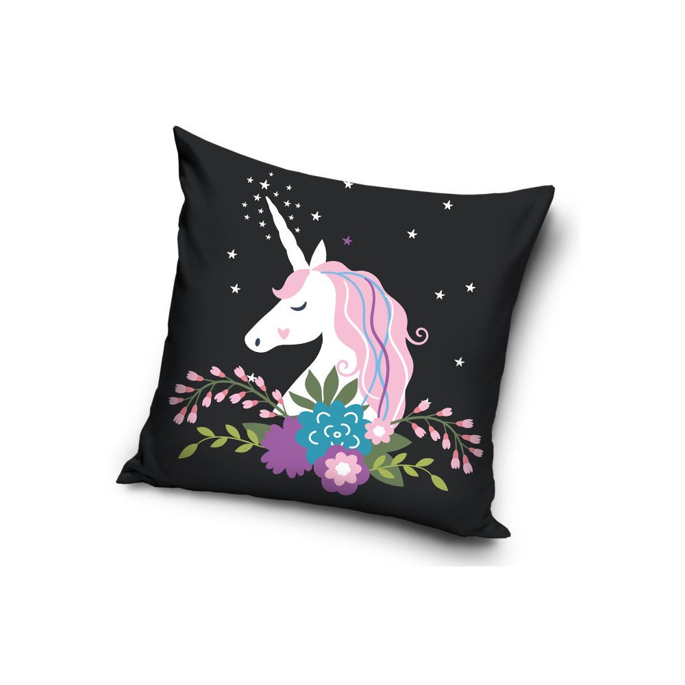 Unicorn Flower decorative pillow 40x40 cm