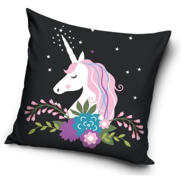 Unicorn Flower decorative pillow 40x40 cm