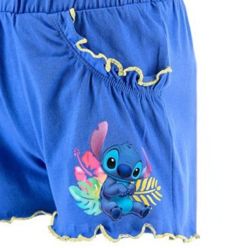 Disney Lilo and Stitch Blue children's shorts 3-8 years