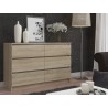 KOMODA K120 6SZ CLP DĄB SONOMA