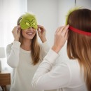 The Grinch Mischief adult gel sleeping mask, nighttime eye mask